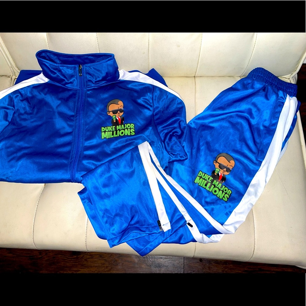 Men Duke major millions track suite